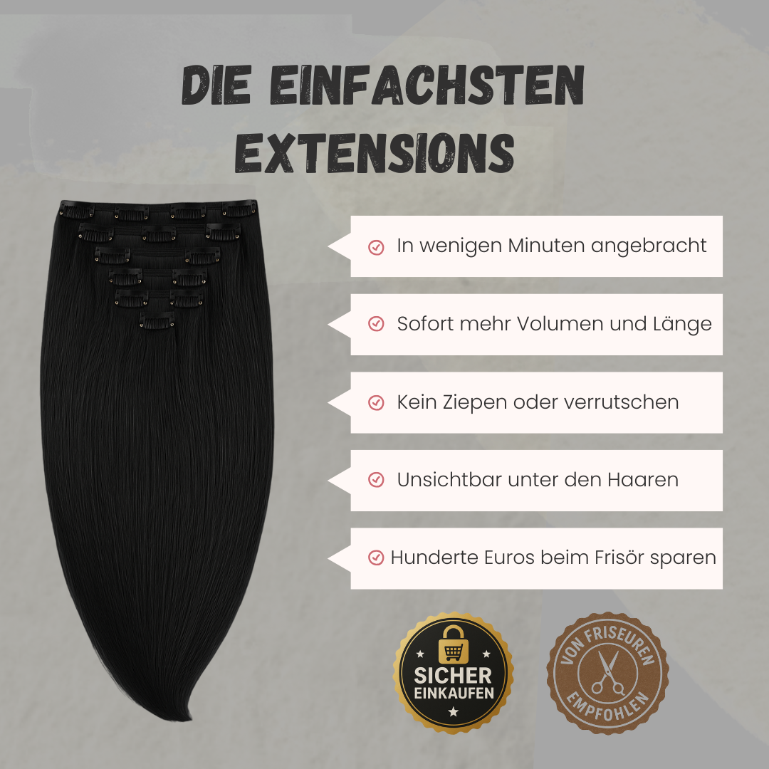 Voluminazer Echthaar Extensions - 70g