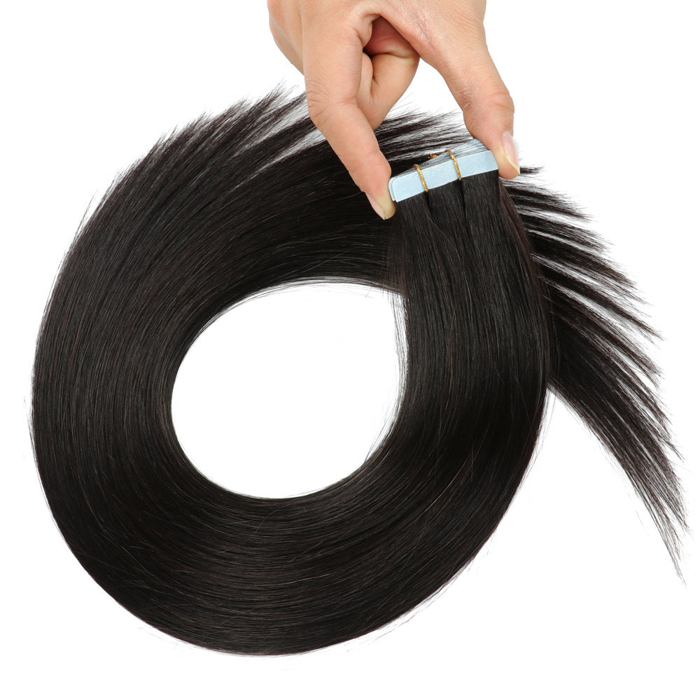 Tape-In Straight Echthaar Extensions