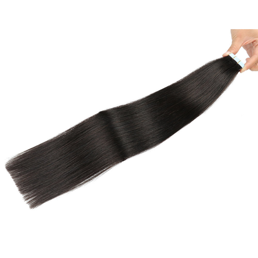 Tape-In Straight Echthaar Extensions