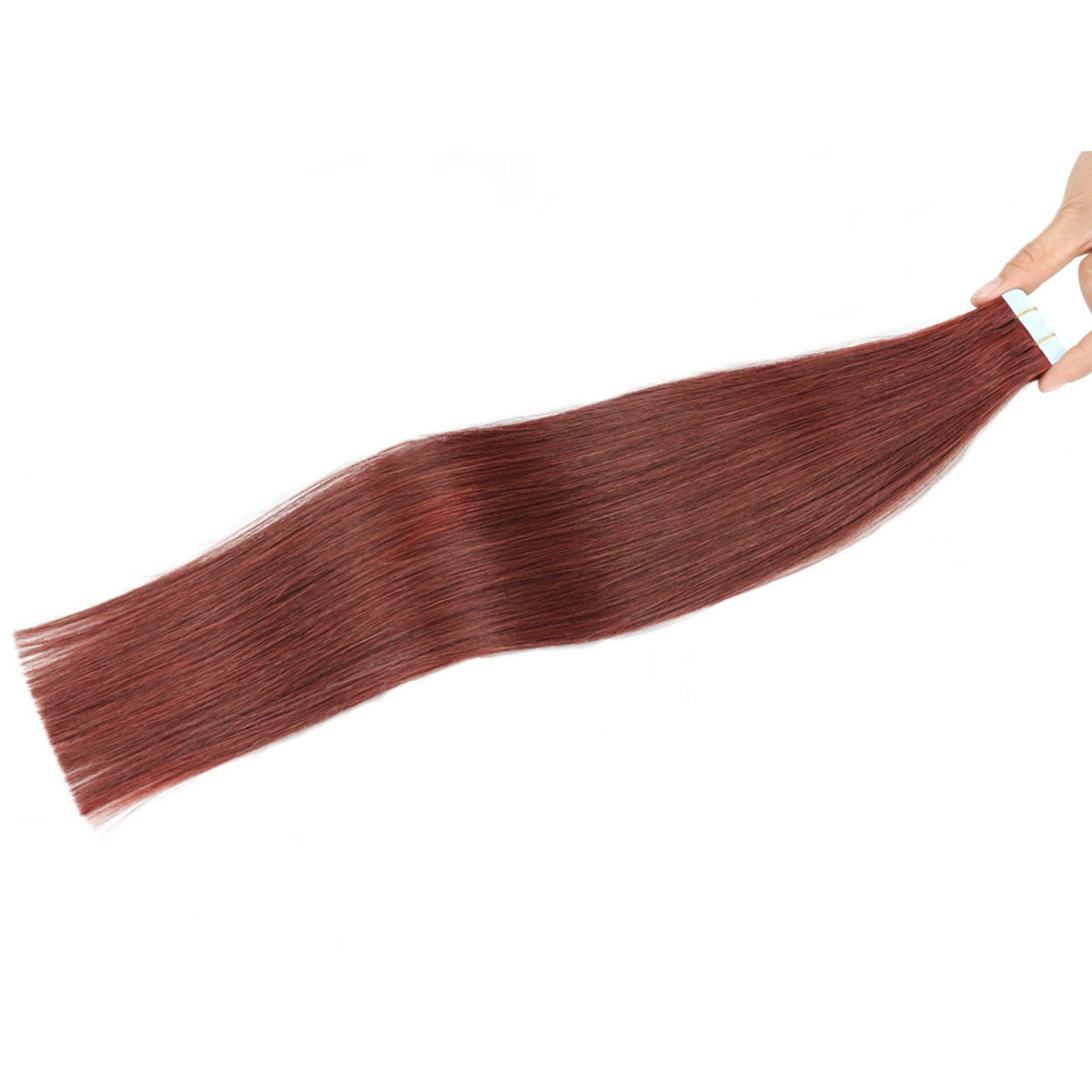 Tape-In Straight Echthaar Extensions