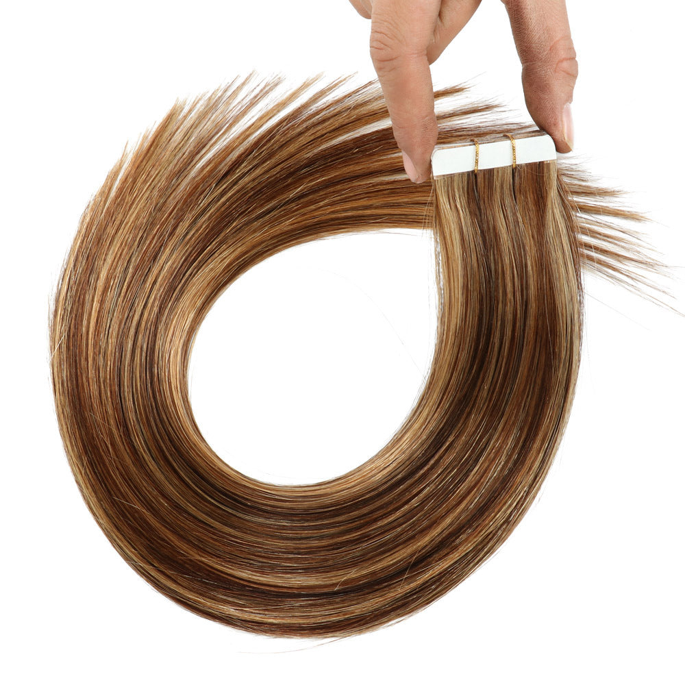 Tape-In Straight Echthaar Extensions