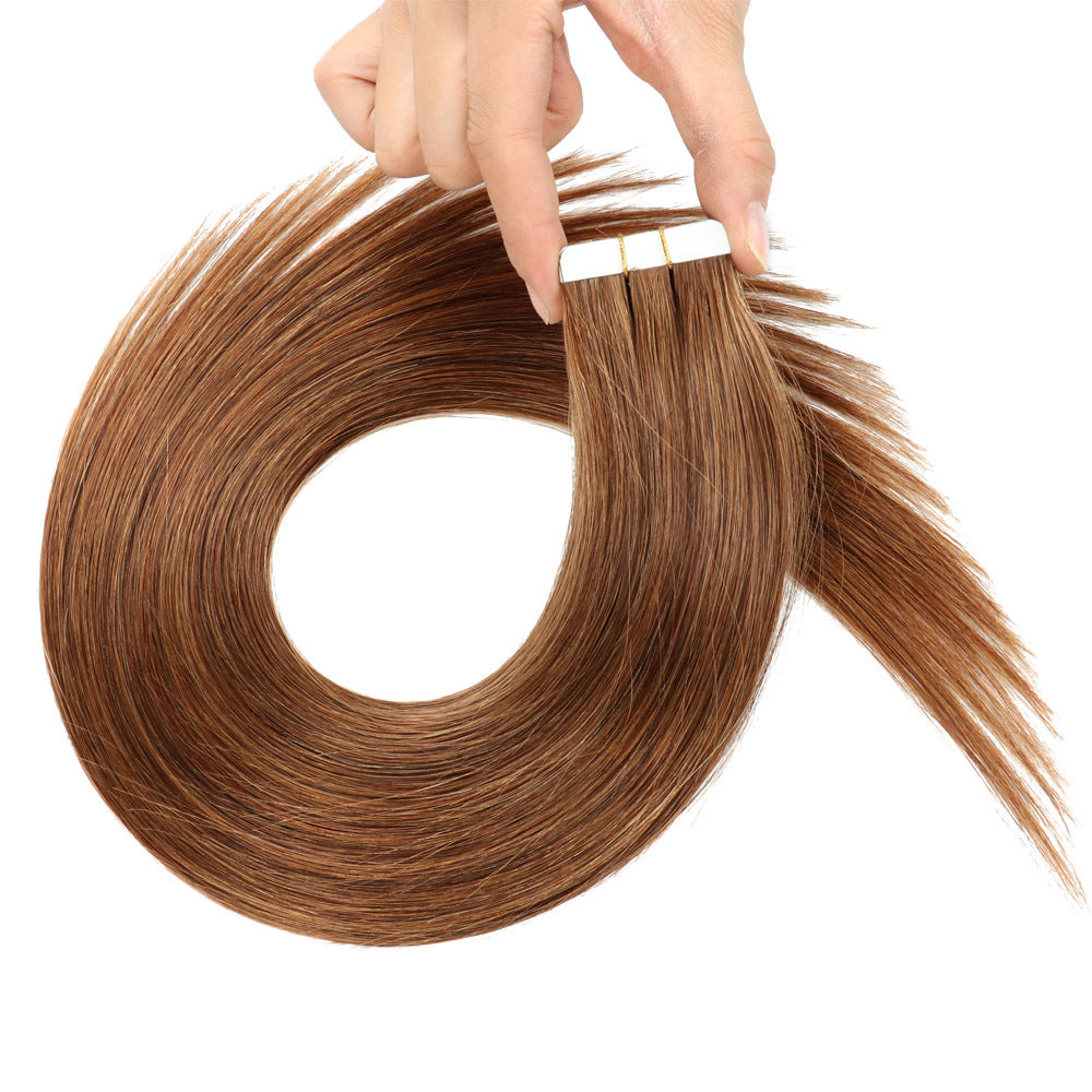 Tape-In Straight Echthaar Extensions