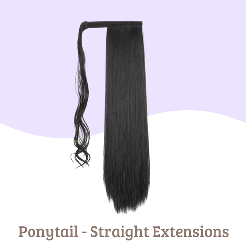 Ponytail - Straight Extensions