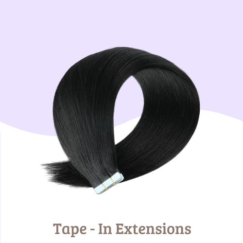 Tape-In Straight Echthaar Extensions
