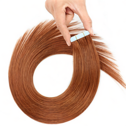 Tape-In Straight Echthaar Extensions