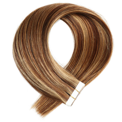 Tape-In Straight Echthaar Extensions